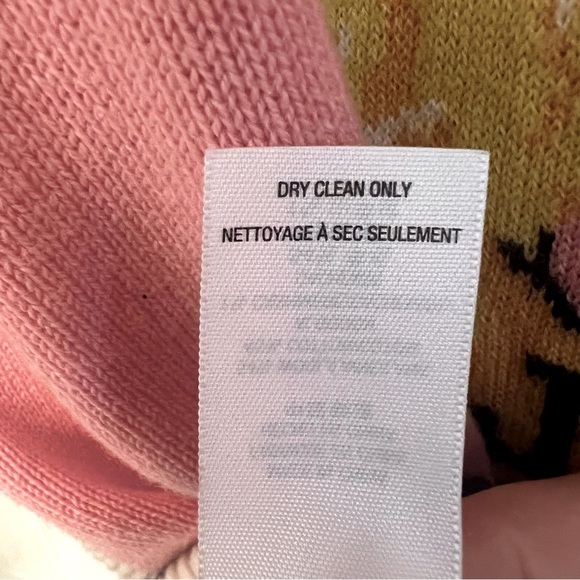 RARE! Juicy Couture Cashmere Wool Letterman Style Oversized Cardigan Sweater XS - Picture 8 of 9